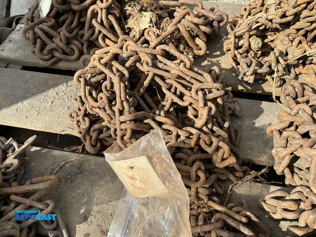 Lot 2-69376 - single tractor chain 14 inches wide x 108 inches long