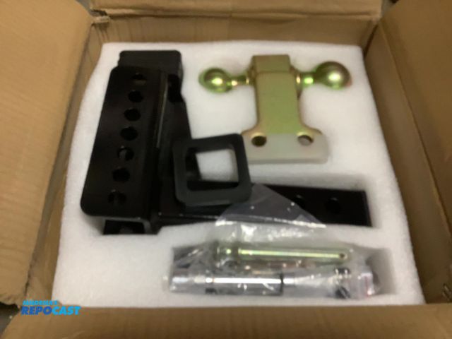 Lot 2-93525 - New Ifoka adjustable trailer hitch iridescent drop hitch ball mount