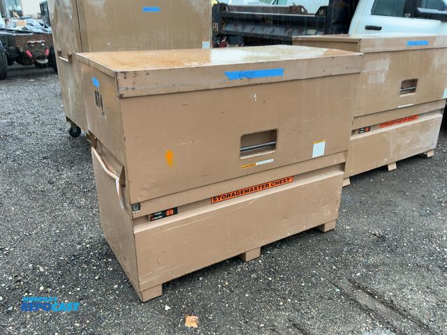 Lot 2-44749 - Used Knaack Model 89 Storagemaster Chest, Forkable, handles on both sides, approx. 61”x31”x50” tall