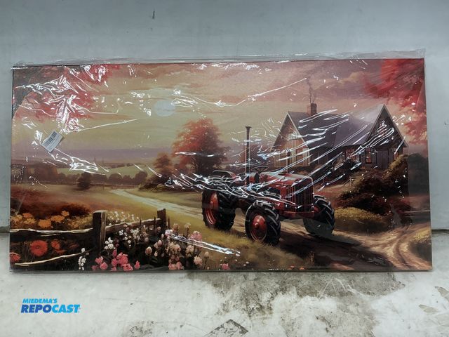Lot 2-73424 - Hangable Farm Painting