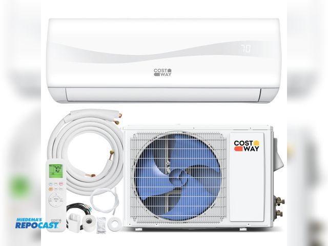 Lot 2-19384 - 21 SEER2 12,000 BTU 1 Ton Ductless Mini Split Air Conditioner with Heat Pump Energy Star Certified 2...