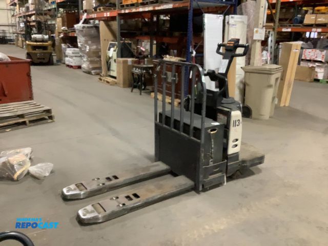 Lot 2-19685 - Crown PE4500-60  Electric Ride-On Pallet Jack