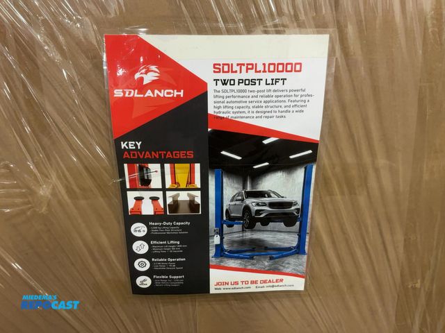 Lot 2-40738 - New SDLANCH Model TPL10000 Two Post Lift, 4500 KG Lifting Capacity, 1800mm Lifting Height, 220/380 V...
