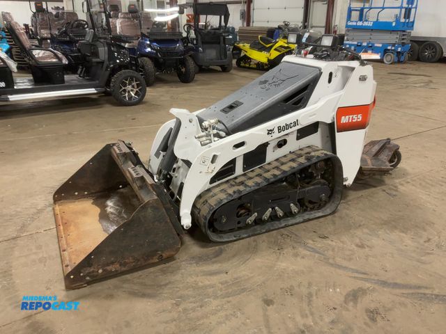 Lot 2-42411 - 2020 Bobcat MT55 Mini Skid Steer Track Loader