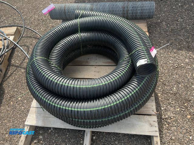 Lot 2-20032 - Roll of 4” Perforated Drain Tile, unknown length