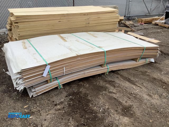 Lot 2-93761 - Lot of approximately (50) sheets of adzel, sheets are approximately 99.5”x48”