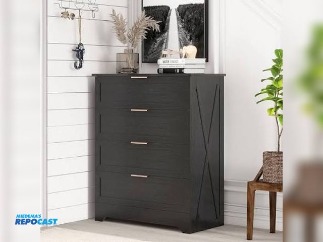 Lot 2-27609 - FTZxHKLX Black Wooden cabinet item#FBC001BK