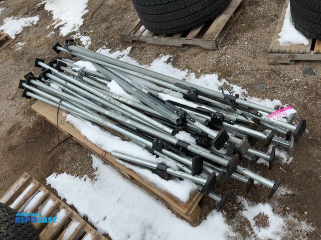 Lot 2-23740 - Approx (20) cargo/load bars, used