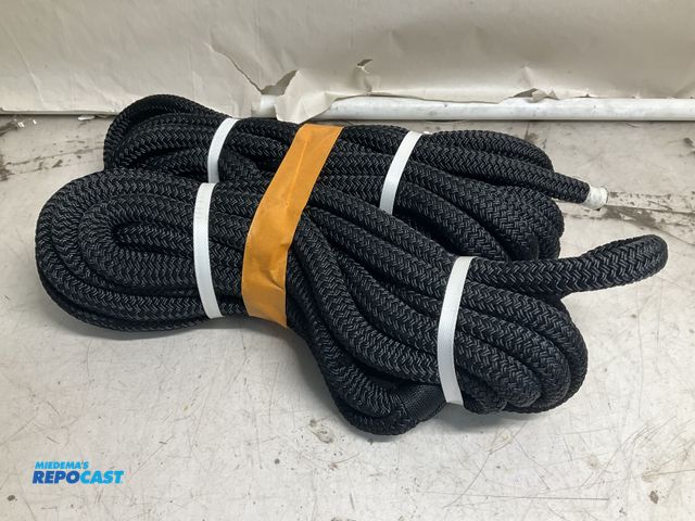 Lot 2-28504 - (2) 3/4” x 30’ Black Dock Lines