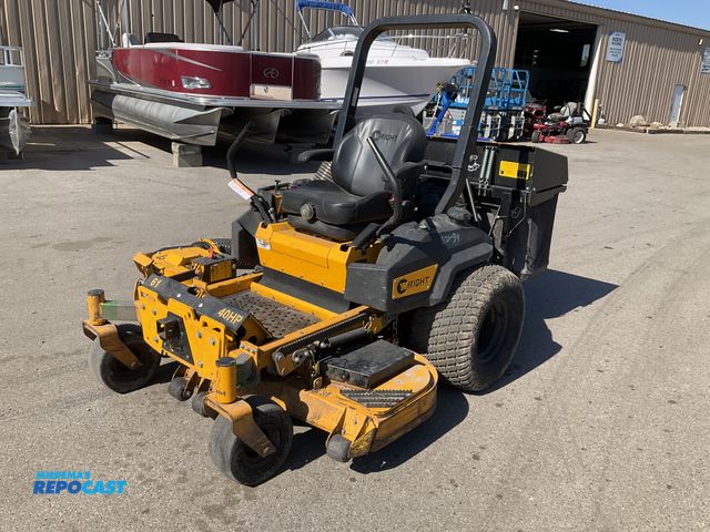 Lot 2-44109 - 2021 Wright ZXT 61” Zero Turn Mower w/ Bagger