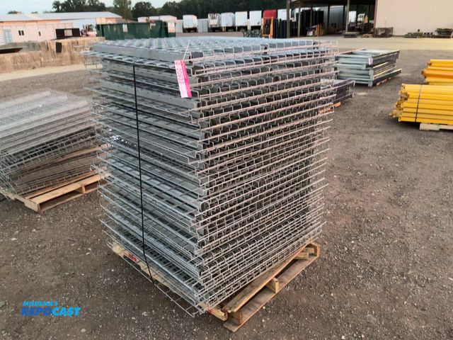 Lot 2-20933 - Approx. (56) Metal Mesh Decks for 42" Deep Pallet Racking, 46" wide