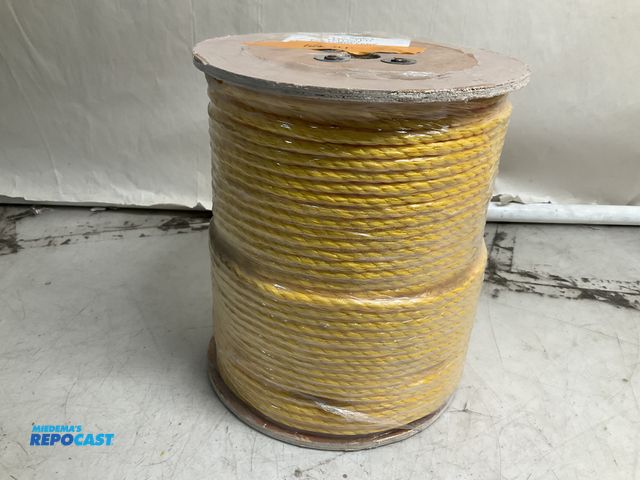Lot 2-28509 - 5/16”x600’ Yellow Polypropylene Rope