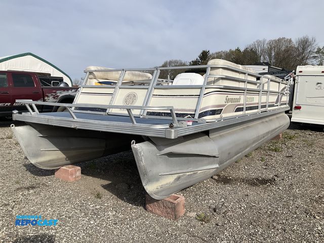 Lot 2-22914 - 1995 Crest Savannah Gold 25’ Pontoon Boat