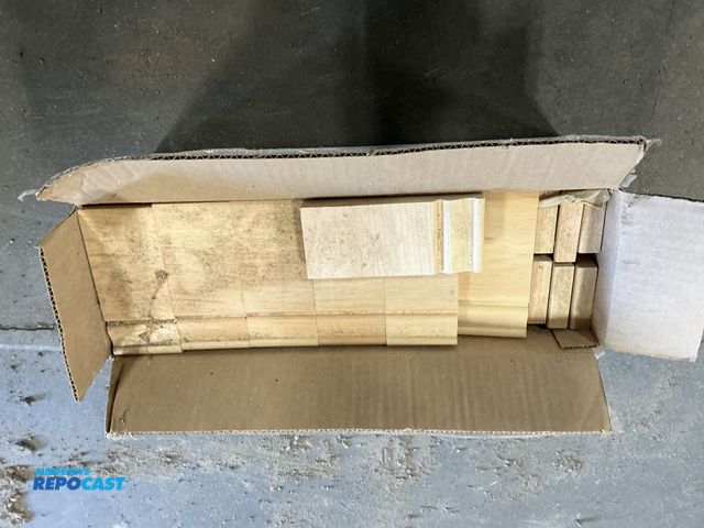 Lot 2-67985 - Case of Trim Blocks, approx 2.5” x 6” x 1”