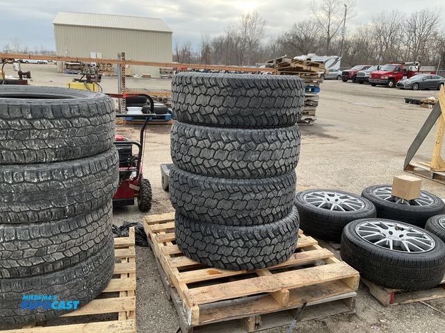 Lot 2-92324 - Lot of (4) Eldorado sport fury AT radial tubeless tires 275/65R18 (no rims)