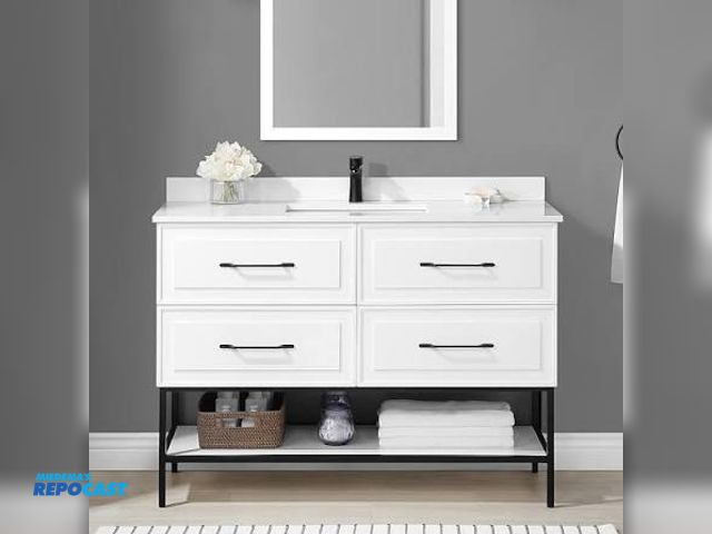 Lot 2-36445 - Allen + Roth Renzo-48W Other Renzo 48 bathroom vanity.