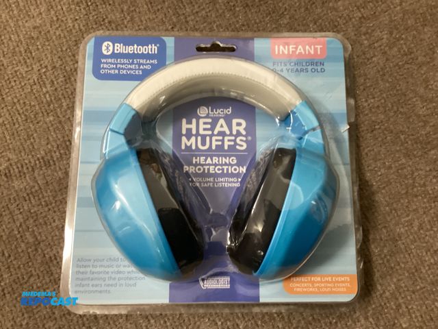 Lot 2-76410 - New Lucid Hear Muffs hearing protection. Volume limiting for safe listening. Perfect for live events...