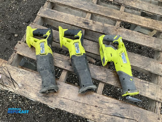 Lot 2-40567 - (3) Ryobi Reciprocating Saw