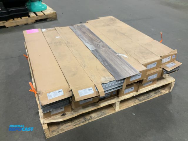 Lot 2-16091 - Lot of (18) boxes of Folsberry ridge vinyl planking, 6” x 36”, 23.95 sq ft per box, some damage