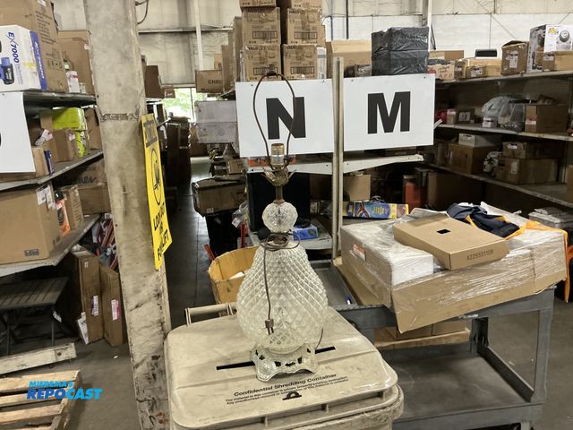 Lot 2-16303 - 1973 pine apple lamp