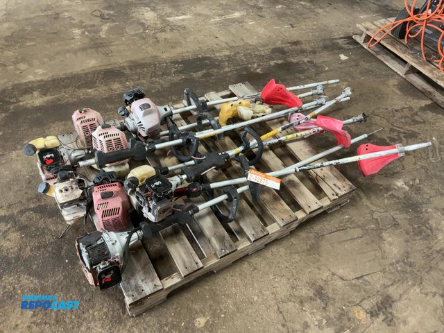 Lot 2-42875 - Skid lot of RedMax Trimmers for Parts or Repair