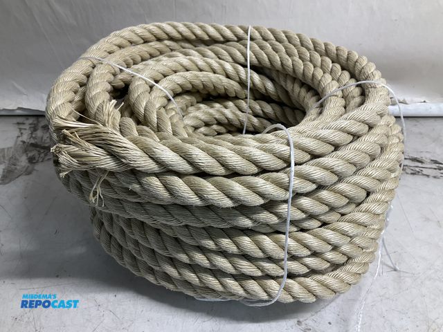 Lot 2-27604 - 1” x 100’ Unmanila Rope