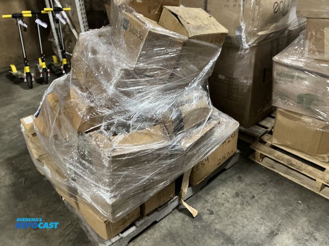 Lot 2-18438 - Skid lot of approximately 2000lbs of bearings plastic gears and more
