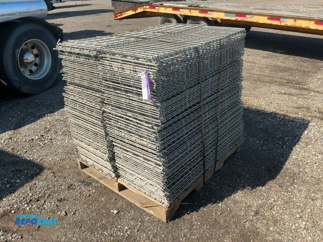 Lot 2-30310 - Approx. (200) 18"x48" Metal Wire Mesh Decks for Shelving