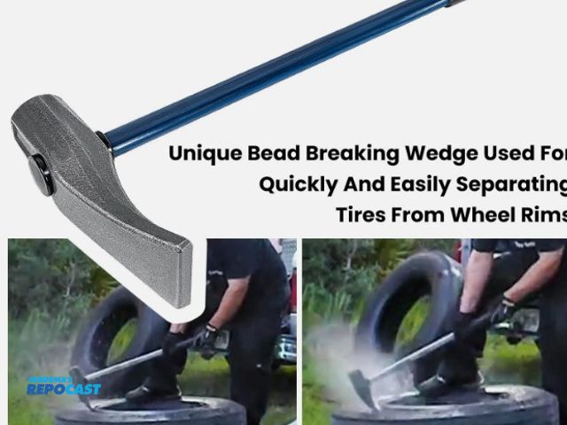 Lot 2-19559 - 1 Tire Bead Breaker Wedge TG11E Tire Hammer 32 inches (Compared to Ken-Tool 35429) BRAND NEW Descrip...