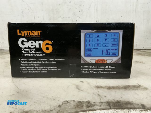 Repocast.com - Lot 2-34361 - Lyman Gen6 compact touch-screen Powder system