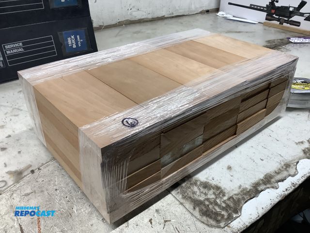 Lot 2-93432 - Lot of (30) unfinished sanded hickory hobby and craft wood, 3/4” x 3 1/4” x 9 3/4”