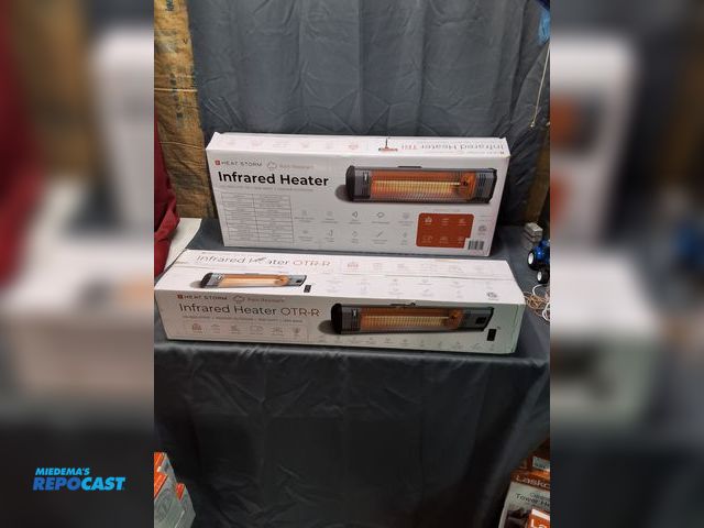 Lot 2-35595 - (1) HEAT STORM INFRARED HEATER AND (1) HEAT STORM INFRARED HEATER OTR-R