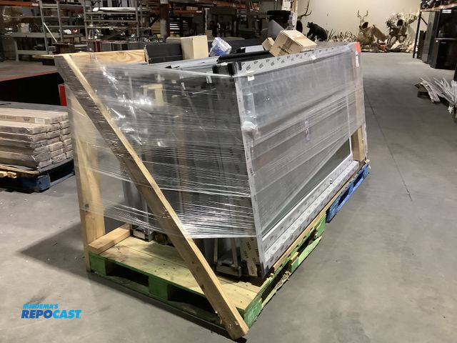 Lot 2-34929 - Large skid lot of assorted brands of large heavy duty steel pre hung entry units