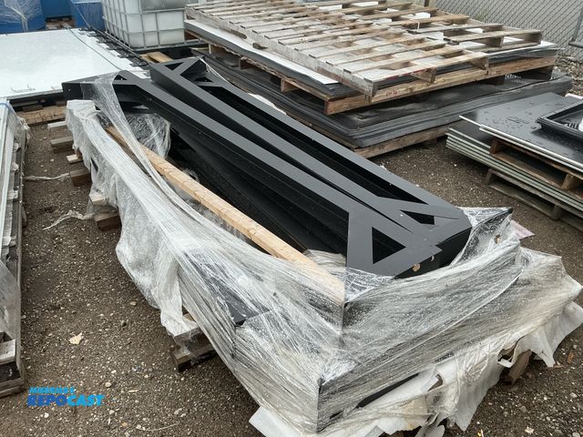 Lot 2-24572 - Lot of (10) steel rv support beams measuring 97 1/4” x 16” x 4”.