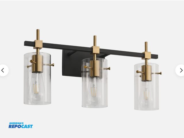 Lot 2-14979 - Sohart lights creation bathroom vanity lights model#7200-3T