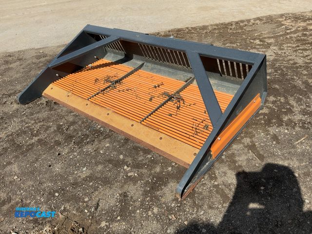 Lot 2-42996 - LandHonor 80” Rock Screening Skid Steer Bucket, Model RSB-14-80W, Universal Quick Attach, 1/2”-1-1/2...