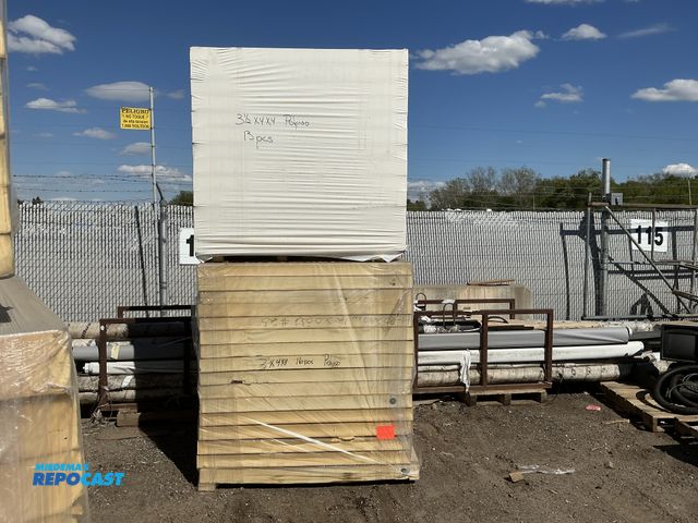 Lot 2-76202 - Lot of (2) Bundles of (16pcs) 3" x 4 x 4 &amp; (13pcs) 3-1/2" x 4 x 4 Polyiso Insulation