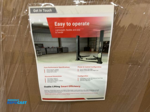 Lot 2-41174 - New SDLANCH Model TPL Two Post Lift, 4500 KG Lifting Capacity, 1800mm Lifting Height, 220/380 Volt E...