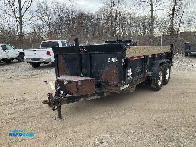 Lot 2-53463 - 2021 Forest River Force Dump trailer