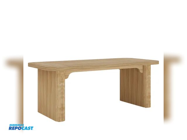 Lot 2-93774 - Tribesigns Rectangular Table model #HOGA-XK00669/XK00713