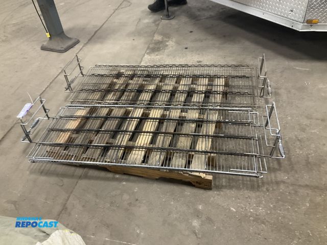 Lot 2-33347 - (2) wire mesh grill grates 24” x 60” each, used