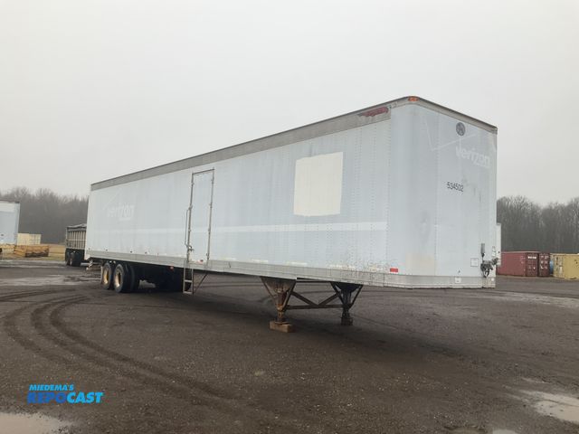 Lot 2-42396 - 2001 Great Dane 53’ Dry Van Office/Storage Trailer