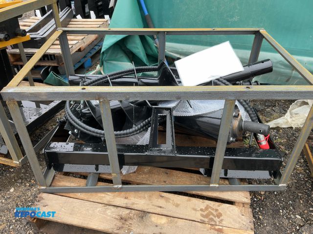 Lot 2-91826 - New AGT SSECAG-Y Heavy Duty Skid Steer Auger Quick Attach Hydraulic Powered