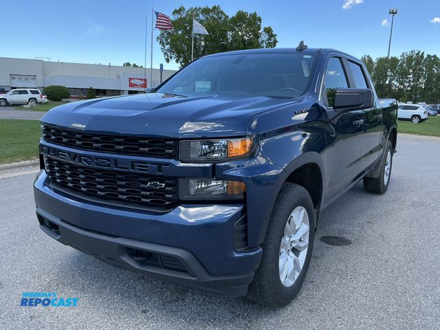 Lot 2-45637 - 2021 Chevrolet Silverado 1500 Custom Crew Cab Standard Box Pickup Truck 4x4