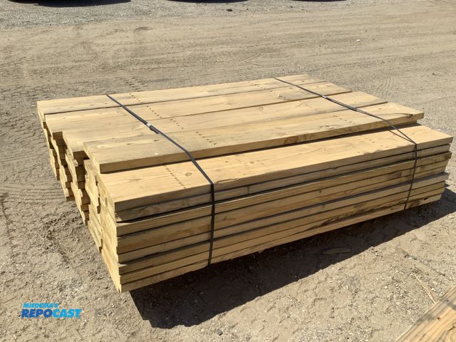 Lot 2-75267 - Lot of recycled dimensional lumbar boards approx. 7” x 10” x 72”