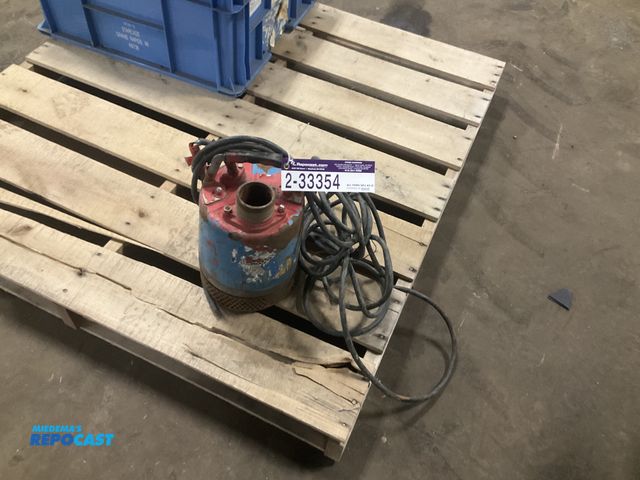 Lot 2-33354 - 2” electric pump