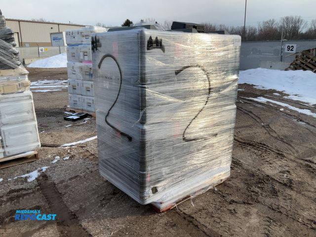 Lot 2-19655 - 2 Large Military surplus shipping cases