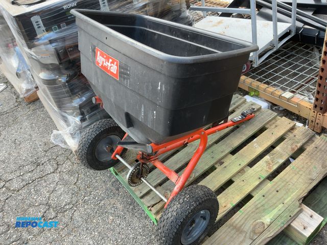 Lot 2-67375 - agri-fab tow behind seed spreader