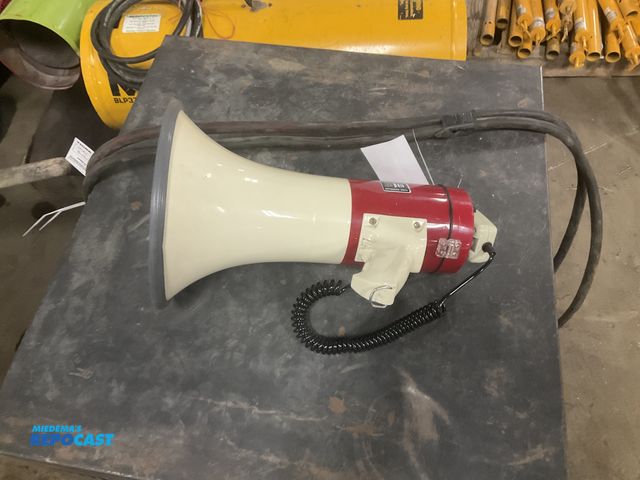 Lot 2-33317 - Western Safety Megaphone with Safety Siren, works