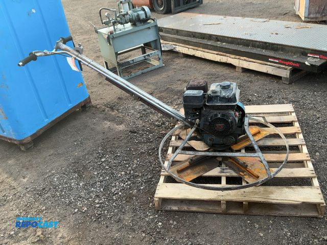 Lot 2-40658 - Bartell Industries 36" Concrete Power Trowel, Honda GX160 Gas Engine with Recoil Start, Runs and Wor...